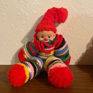 Handcrafted Crotchet Clowns
